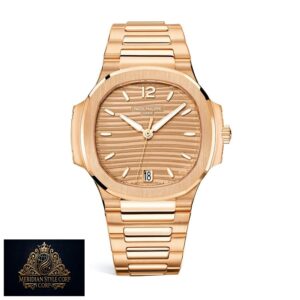 Patek Philippe Nautilus 7118/1R “Ladies Rose Gold” 1:1 Master Replica