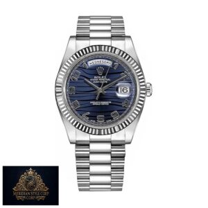 Rolex Day-Date 228238-0002 “Blue Champagne Dial” Exceptional Replica 1:1