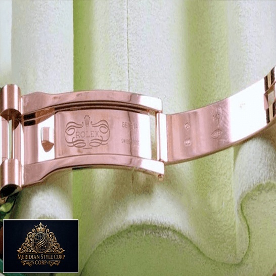 Rolex 178275 Rose Gold Automatic Oyster Bracelet Replica opened clasp