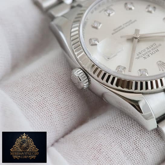 Rolex Datejust Steel Crown Pusher