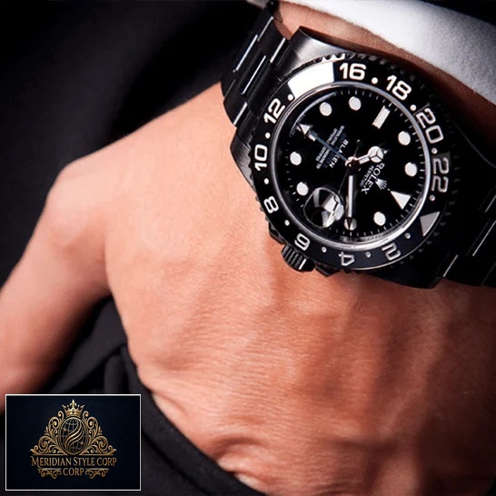 Rolex Blaken GMT-Master II 116710 Oyster Replica on your wrist