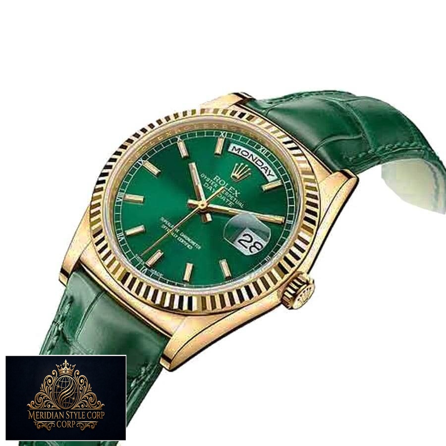 Rolex Day-Date 118138-0003 “Green Dial” Superior Replica - Image 3