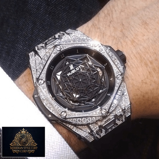 Hublot Big Bang Diamond Bezel Titanium 415_NX_1112_VR_1704_MXM17 Replica
