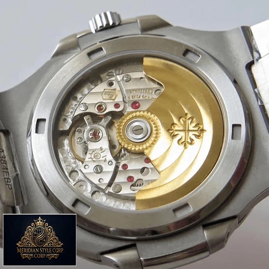 Patek Philippe Nautilus 57111A-011 Steel Swiss Mechanism Replica upside view