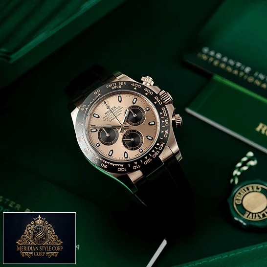 Rolex Daytona Cosmograph 116515LN Black Bezel Replica & Guarantee Card