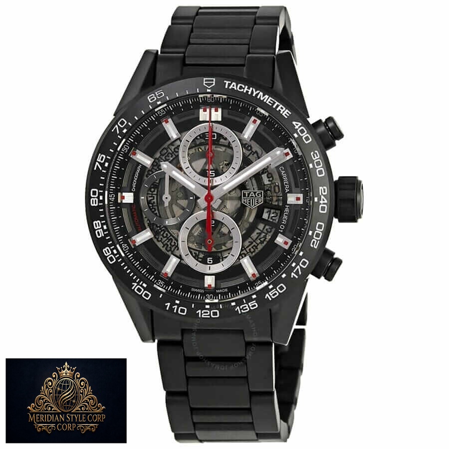 TAG Heuer Carrera 01 CAR2090.BH0729 “Black Skeleton” Top Grade Clone 1:1 - Image 2