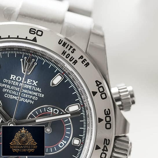 Rolex Daytona 116509 Blue Dial S.Steel Bezel Replica