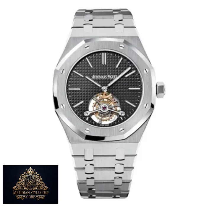 Audemars Piguet Royal Oak Tourbillon 26512ST “Black Dial” High Fidelity Replica - Image 4