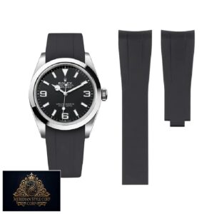 Rolex – Explorer I – Rubber Strap – Black