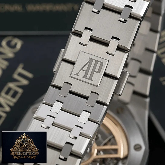 Audemars Piguet Royal Oak 15500ST Stainless Steel Bracelet Replica on the warranty card