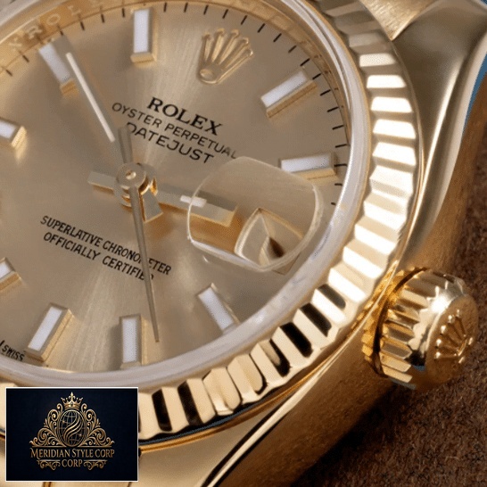 Rolex Datejust 279178 Yellow Gold Crown Pusher