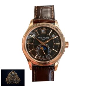 Patek Philippe Complications 5205R-010 “Rose Gold Blue Dial” Perfect Clone Edition
