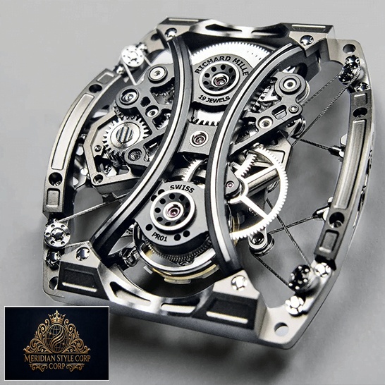 Richard Mille Tourbillion Pablo Mac Donough Replica grey background