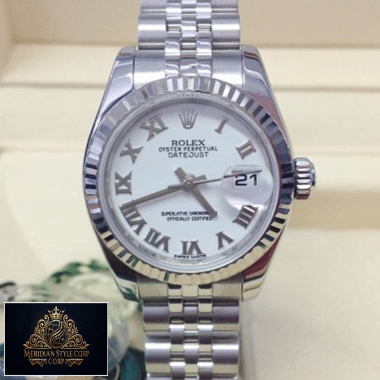 Rolex Datejust 179174 White Dial Romen Numerial Replica