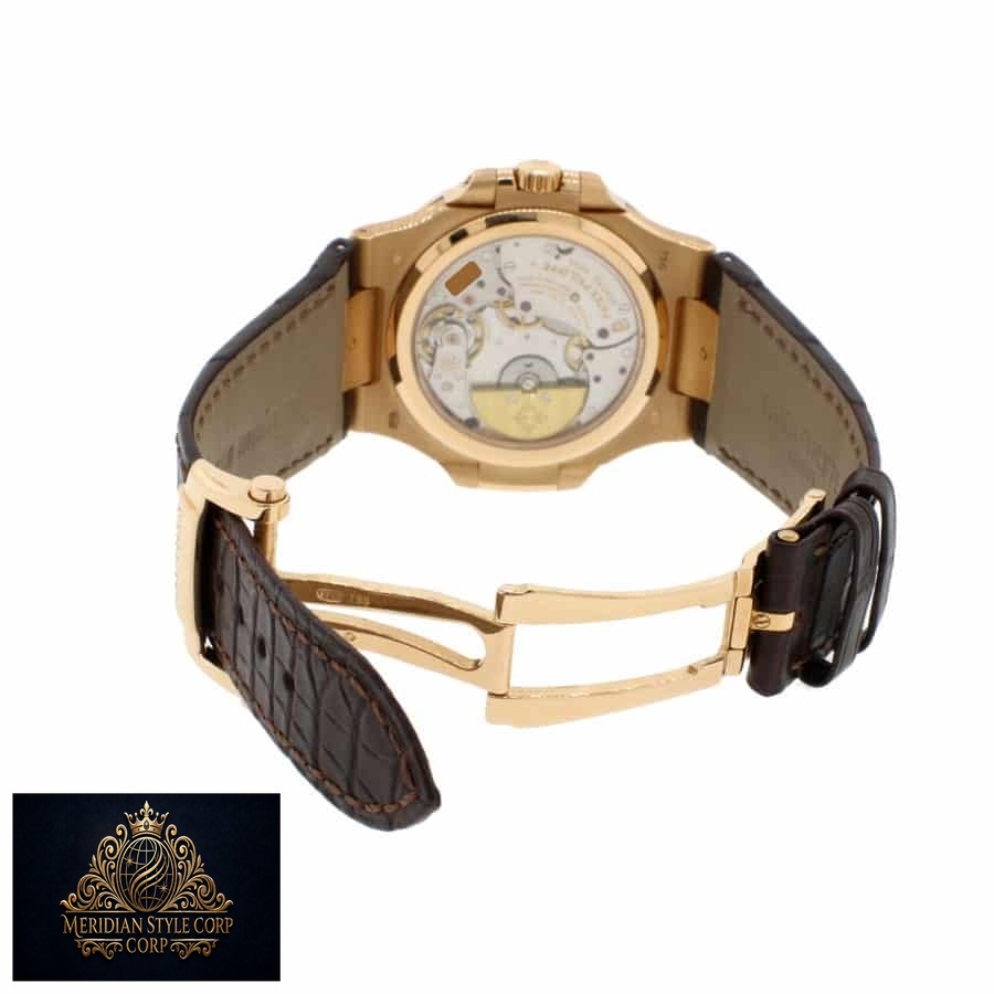 Patek Philippe Nautilus Chronograph Flyback 5980R-001 “Rose Gold” Premium Super Clone - Image 4