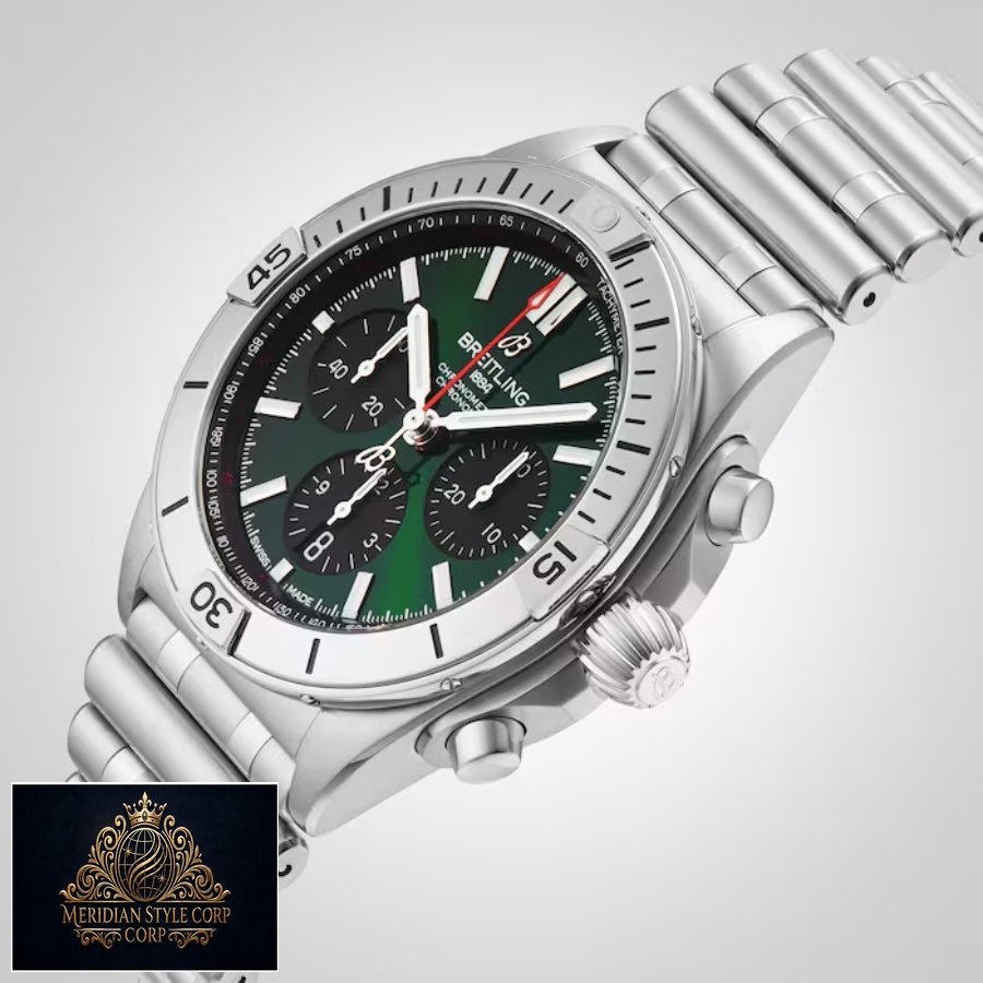 Breitling Bentley GT A13362 “Green Dial” Super Accurate Clone - Image 4