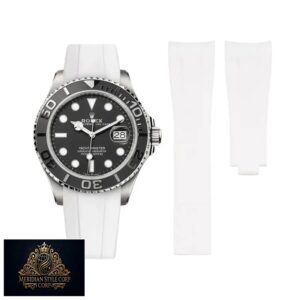 Rolex – Yacht-Master – Rubber Strap – White