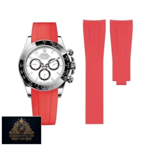 Rolex – Daytona – Rubber Strap – Red