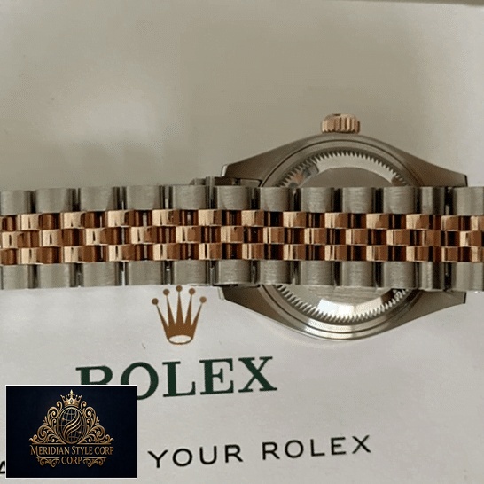 Rolex Datejust Steel & Rose Gold Jubilee Bracelet