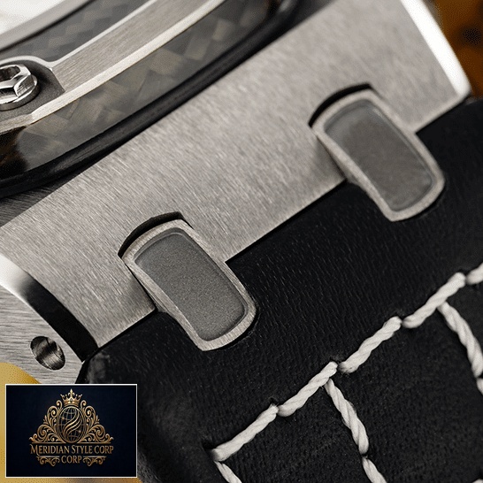 Audemars Piguet Royal Oak 26030IO.OO_.D001IN.01 Replica Leather bracelet
