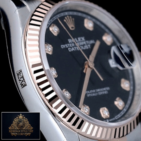 Rolex Datejust 126231 Rose Gold Fluted Bezel Replica
