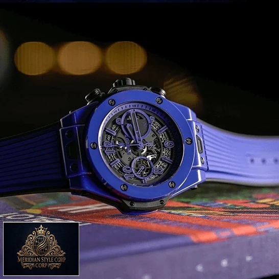 Hublot Big Bang 411.ES_.5119 Unico Magic Blue Dial Replica