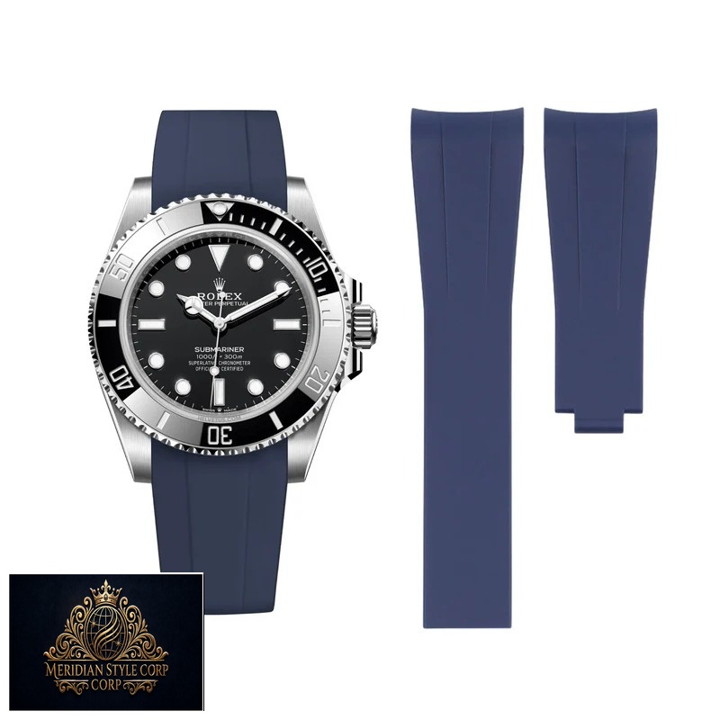 Rolex – Submariner – Rubber Strap – Blue - Image 2