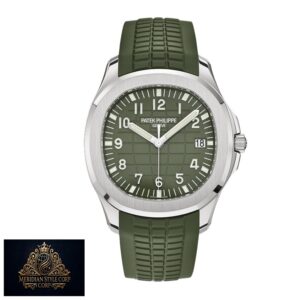Patek Philippe Aquanaut 5168G “Jumbo” White Gold Deluxe Clone 1:1