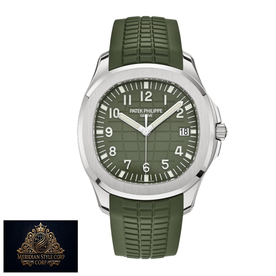 Patek Philippe Aquanaut 5168G “Jumbo” White Gold Deluxe Clone 1:1