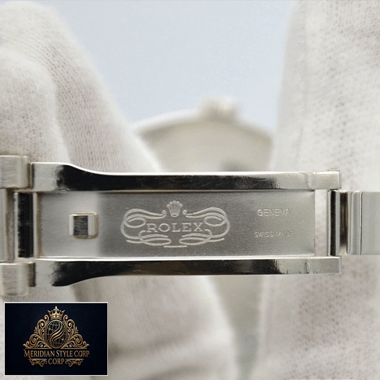 Rolex Day-Date II Stainless Steel 218206 Replica Open Clasp
