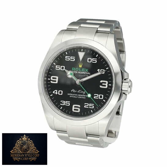 Rolex Air King 126900 Replica Steel Crown Pusher