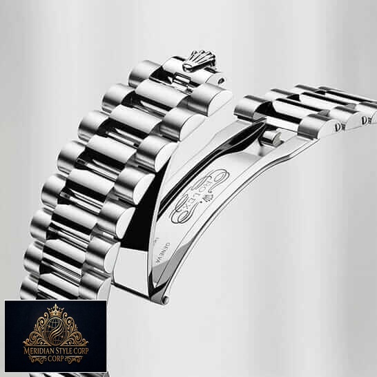 Rolex Day-Date 118239 Replica Oyster Bracelet on the Rolex logo