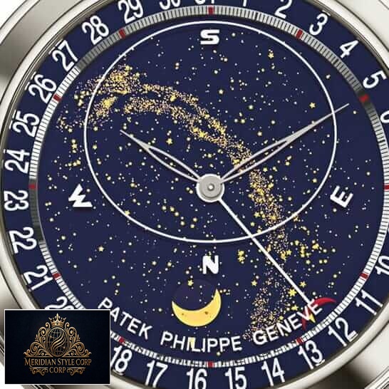 Patek Philippe Geneve Celestial Grand 6102 Blue Dial Replica front view