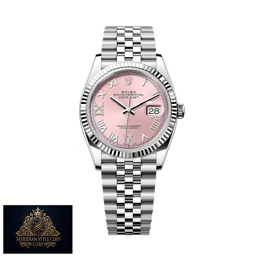 Rolex Datejust 116234 Pink Dial 1:1 Super Clone