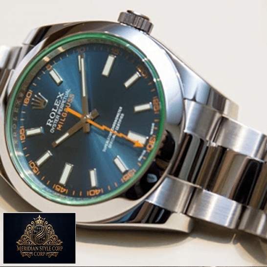Rolex Milgauss 116400GV-0002 Green Sapphire Crystal Stainless Steel Oyster Bracelet Replica