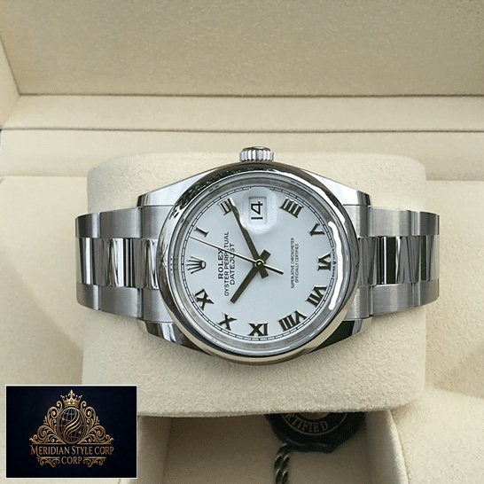 Rolex Datejust 126200-0008 Oyster Bracelet on the box