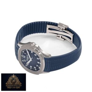Patek Philippe Aquanaut “Blue Dial” 5168G-001 Perfect Duplicate 1:1