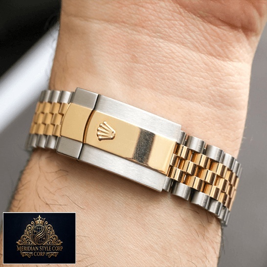 Rolex Datejust 126333 Yellow Gold Jubilee Replica stainless steel clasp