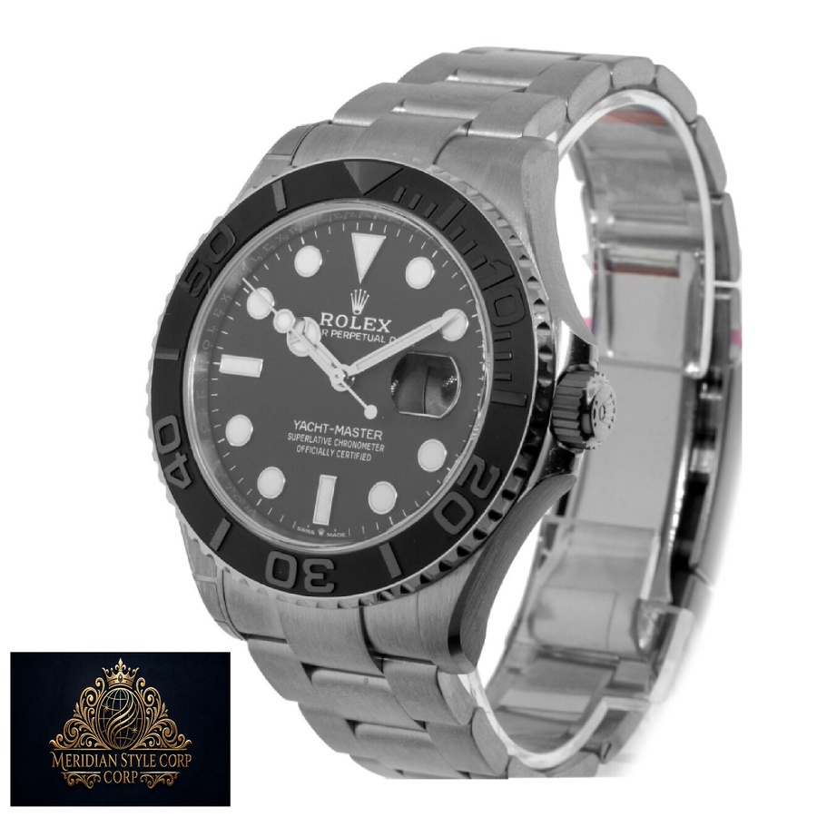 Rolex Yacht-Master Titanium 226627 “White Gold Black Dial” Exclusive Clone 1:1 - Image 2