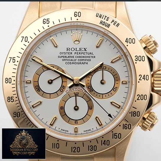 Rolex Daytona Gold Tone White Dial 116523 Replica