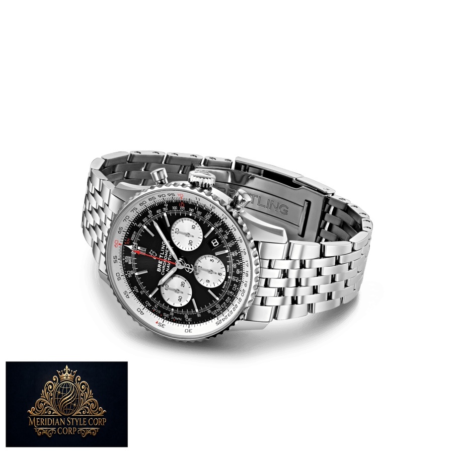 Breitling Navitimer B01 Chronograph AB0121211B1A1 “Black Dial” Premium Duplicate Edition - Image 3