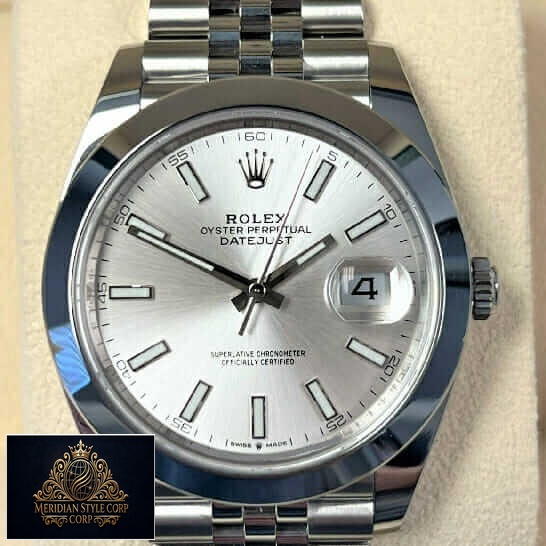Rolex Datejust 126334 "Silver Dial" Authentic Copy 1:1 rolex 126300 datejust main