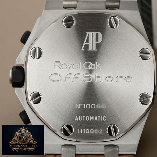 Audemars Piguet Royal Oak Offshore Automatıc Steel Case Replica upside view