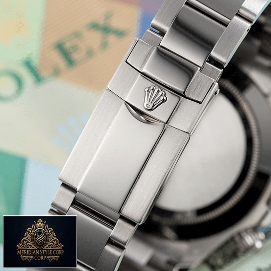 Rolex Daytona 116509 Stainless Steel Oyster Bracelet Fold Clasp on the Rolex logo Replica