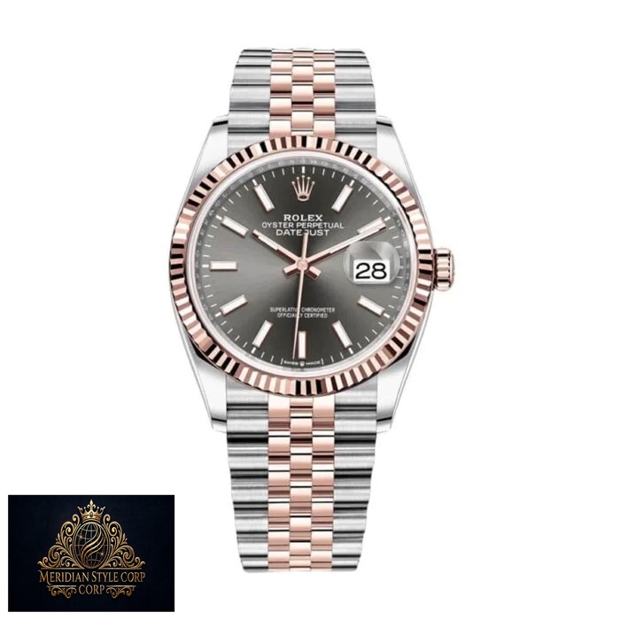 Rolex Datejust 126231 Two-Tone Fluted Bezel Detailed Replica - Image 4