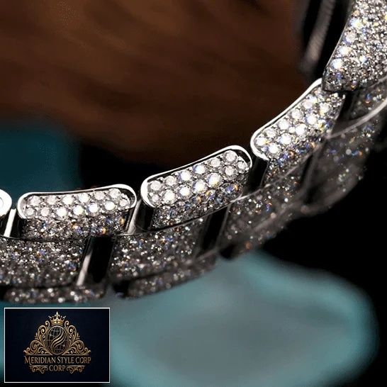 Rolex Datejust 116300 Iced Out Oyster Replica