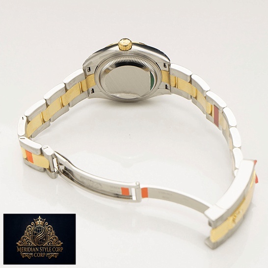 Rolex 279163 Steel Yellow Gold Stainless Steel Case Replica opened clasp