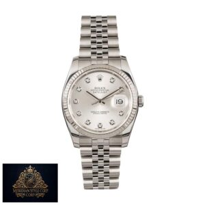 Rolex Datejust 116234 Silver Dial Perfect Duplicate 1:1