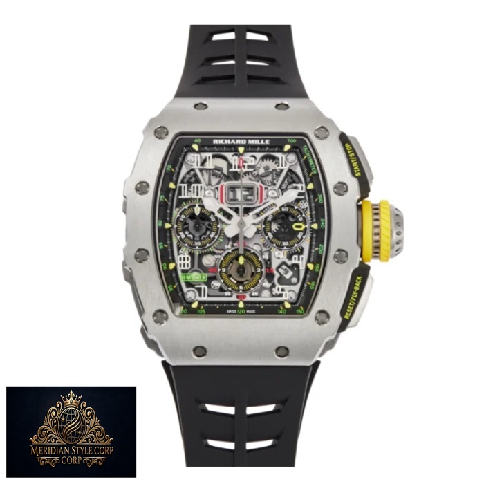 Richard Mille RM 011-03 Titanium Chronograph Top Grade Clone 1:1 - Image 4