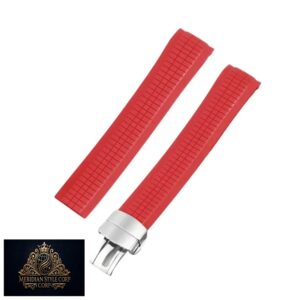 Patek Philippe – Aquanaut – Rubber Strap – Curved – Red